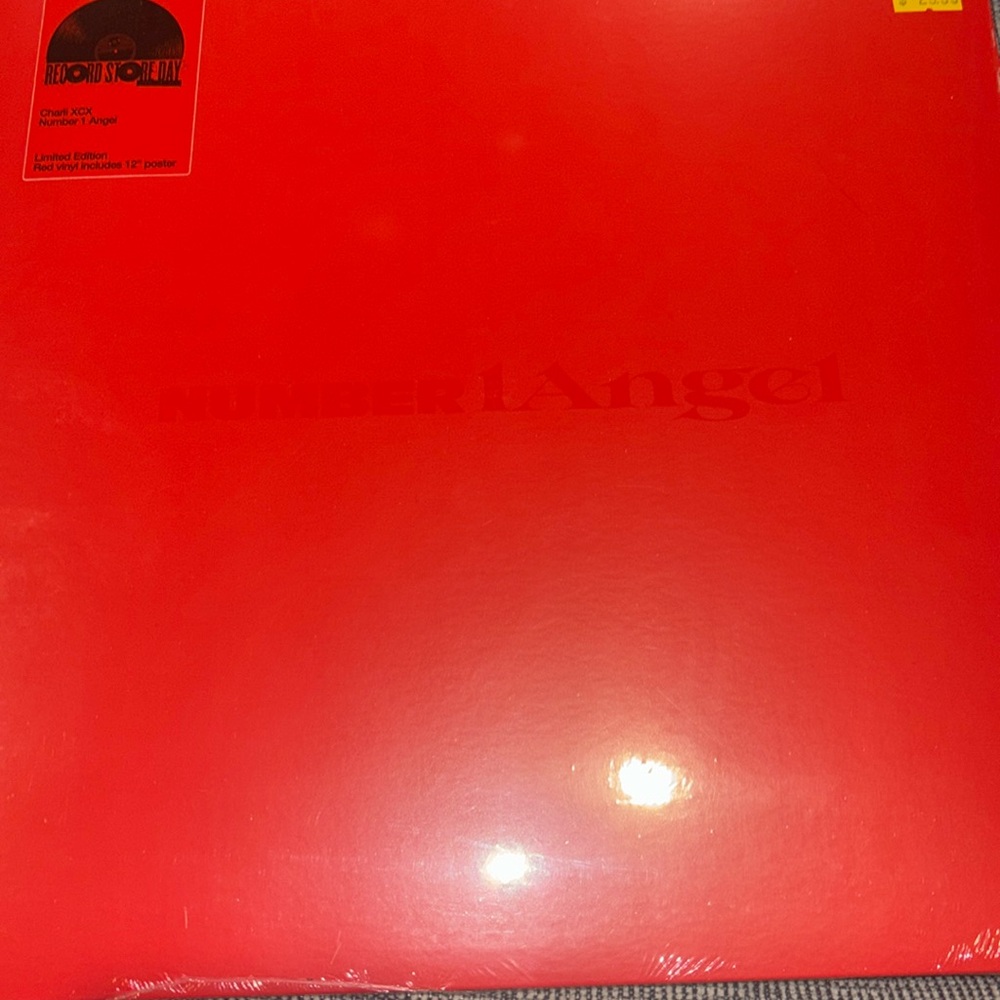 New! Charli XCX - Number 1 Angel on Red Vinyl LP RSD 2025 Record Store Day 25